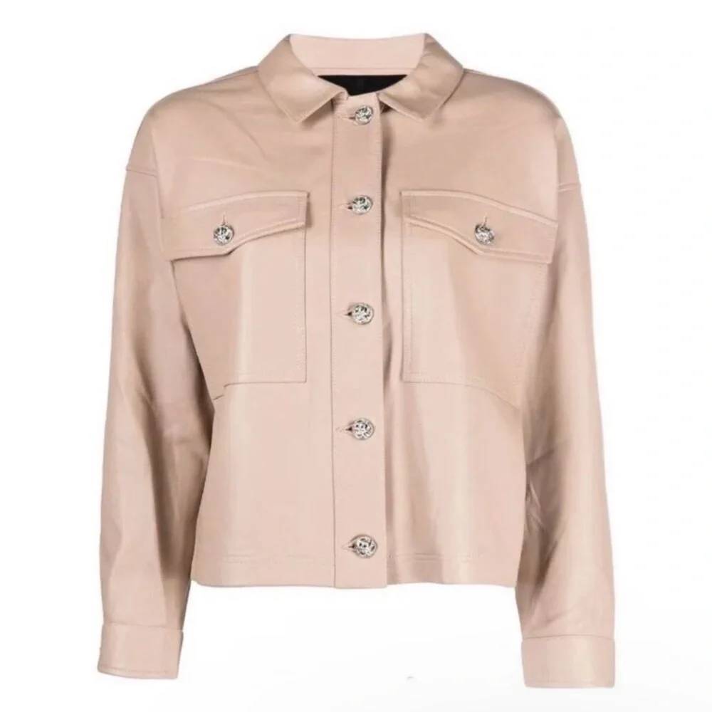 Tahari faux leather jacket - Picture 2 of 3